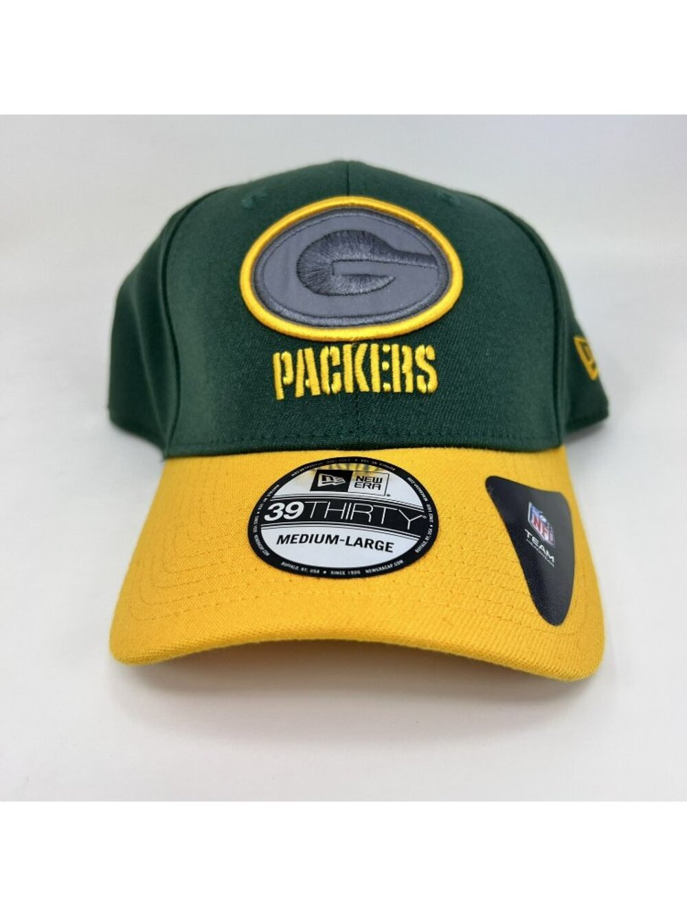 New Era Green Bay Packers 39 Thirty Flex Fit Hat Men’s Size Medium - Large
